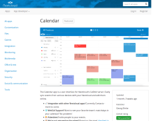 The NextCloud shared calendar plugin works with all major calendaring applications alongside your existing digital calendars.